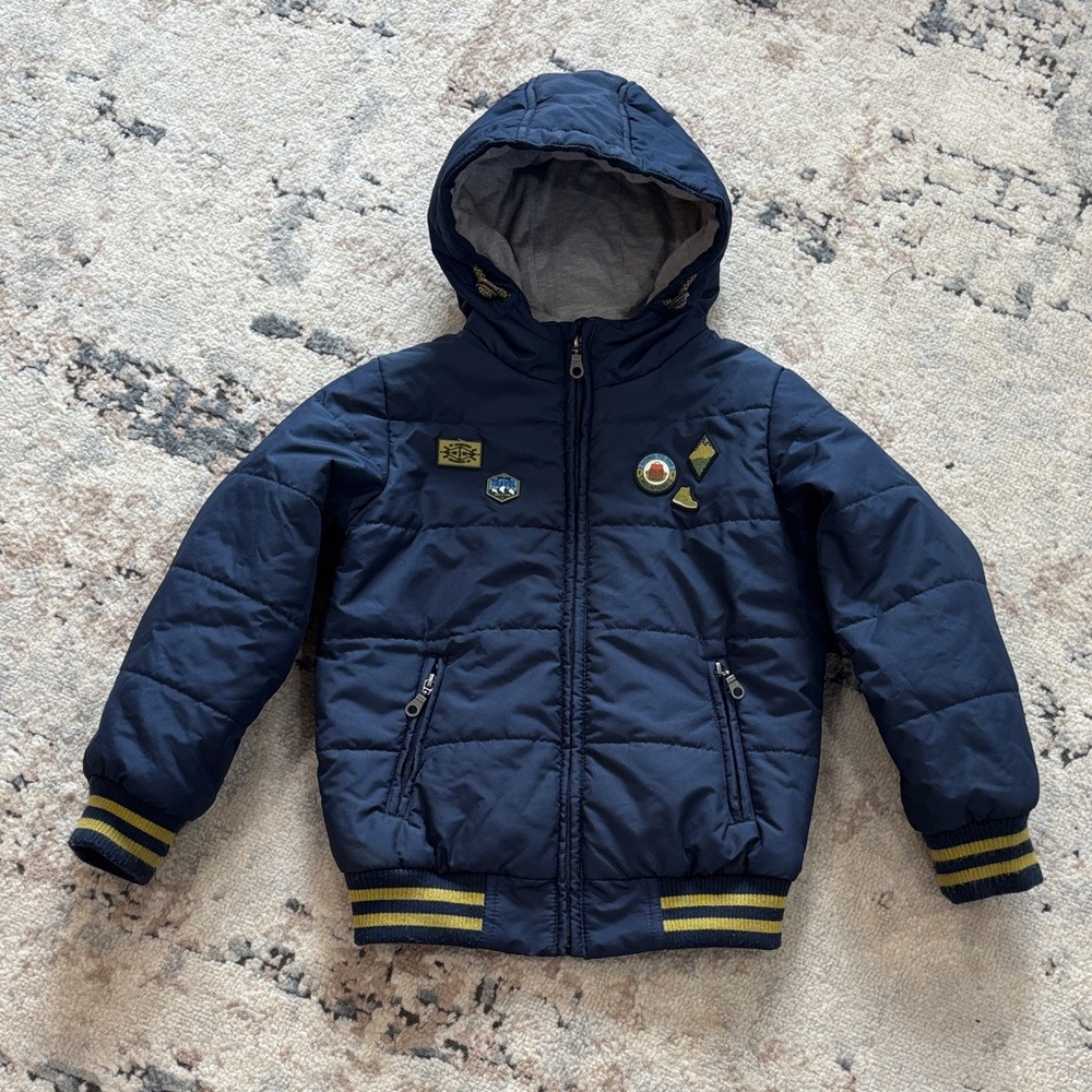 Boy’s Navy Puffer Jacket